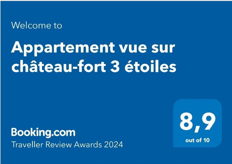 Appartement Vue Sur Chateau-Fort 3 Etoiles Sedan Buitenkant foto